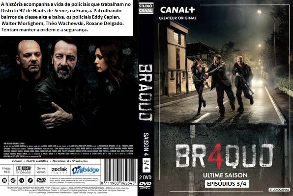 BRAQUO - 4* TEMPORADA - 8 Episódios