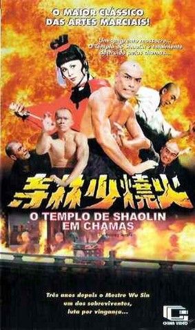 O TEMPLO DE SHAOLIN EM CHAMAS