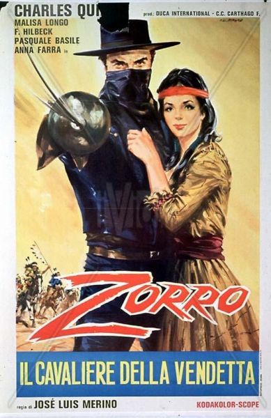 ZORRO O CAVALEIRO DA JUTIÇA (El Zorro Caballero de la Justicia)