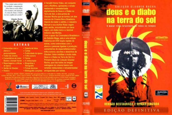 DEUS E O DIABO NA TERRA DO SOL - (dvd duplo)